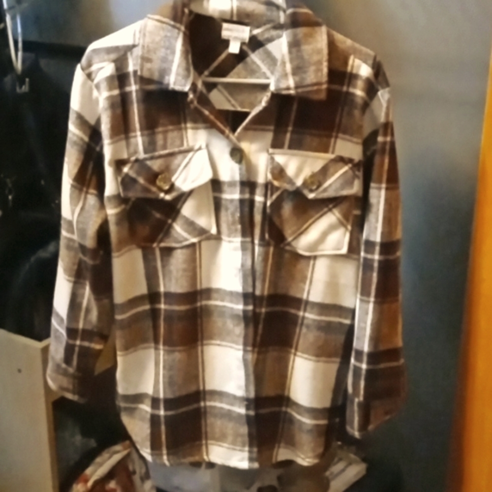 Soft and Comfy Flannel Jacket